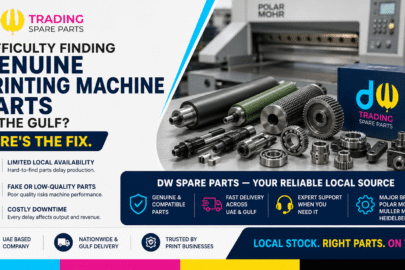 Difficulty Finding Genuine Printing Machine Parts Locally? Here’s Why It Happens — And How to Fix It