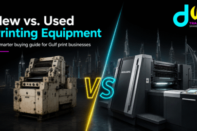 New vs. Used Printing Equipment: What Buyers in the Gulf Should Know Before Purchasing